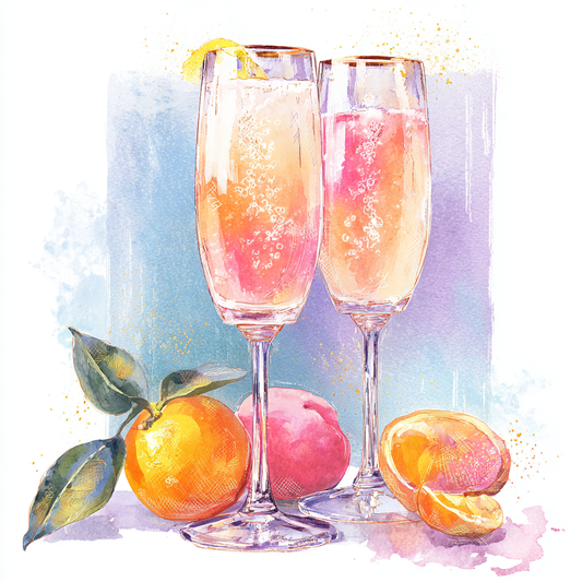 Bellini  Mocktail Bomb
