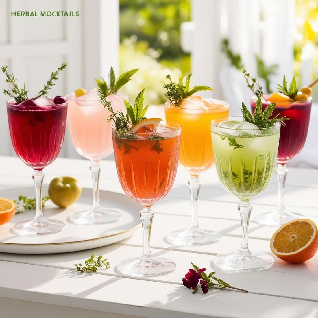 The Best 5 Refreshing Herbal Tea Mocktails to Try This Spring