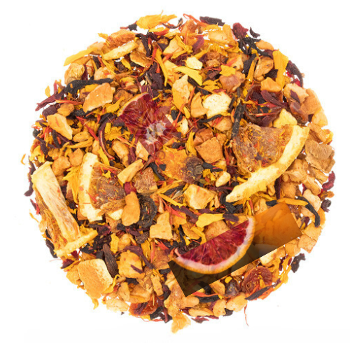 Blood Orange Hibiscus Cold Water Infusion Tea The Amazing Tea Company