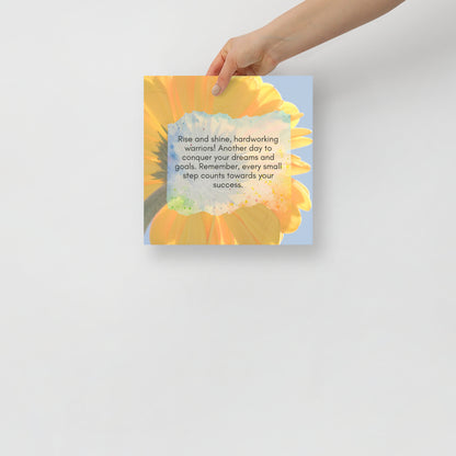 Rise and shine, hardworking warriors! - The Amazing Tea Company