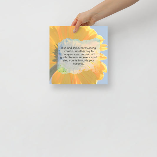 Rise and shine, hardworking warriors! - The Amazing Tea Company