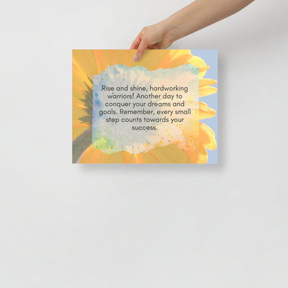 Rise and shine, hardworking warriors! - The Amazing Tea Company