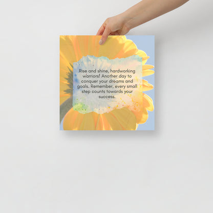 Rise and shine, hardworking warriors! - The Amazing Tea Company