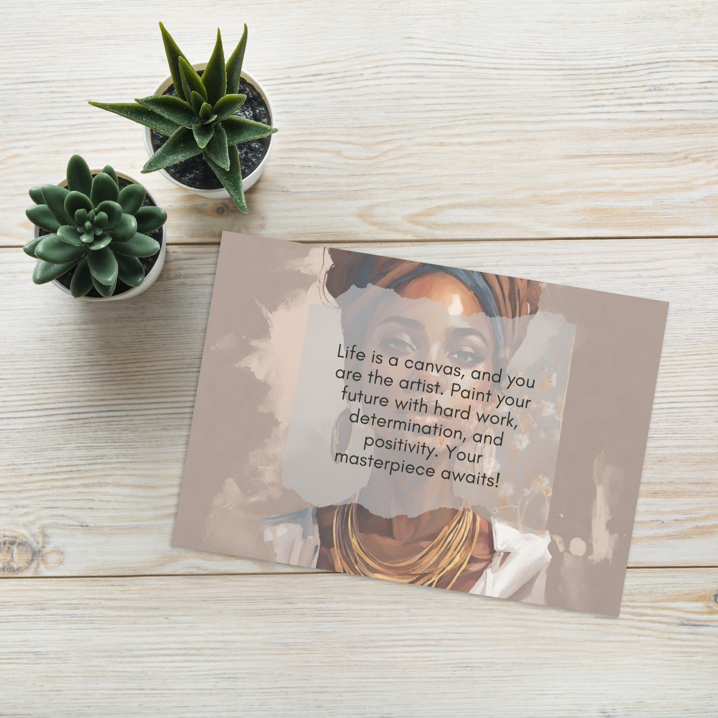 Paint Your Future - Greeting card - The Amazing Tea Company