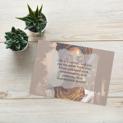 Paint Your Future - Greeting card - The Amazing Tea Company
