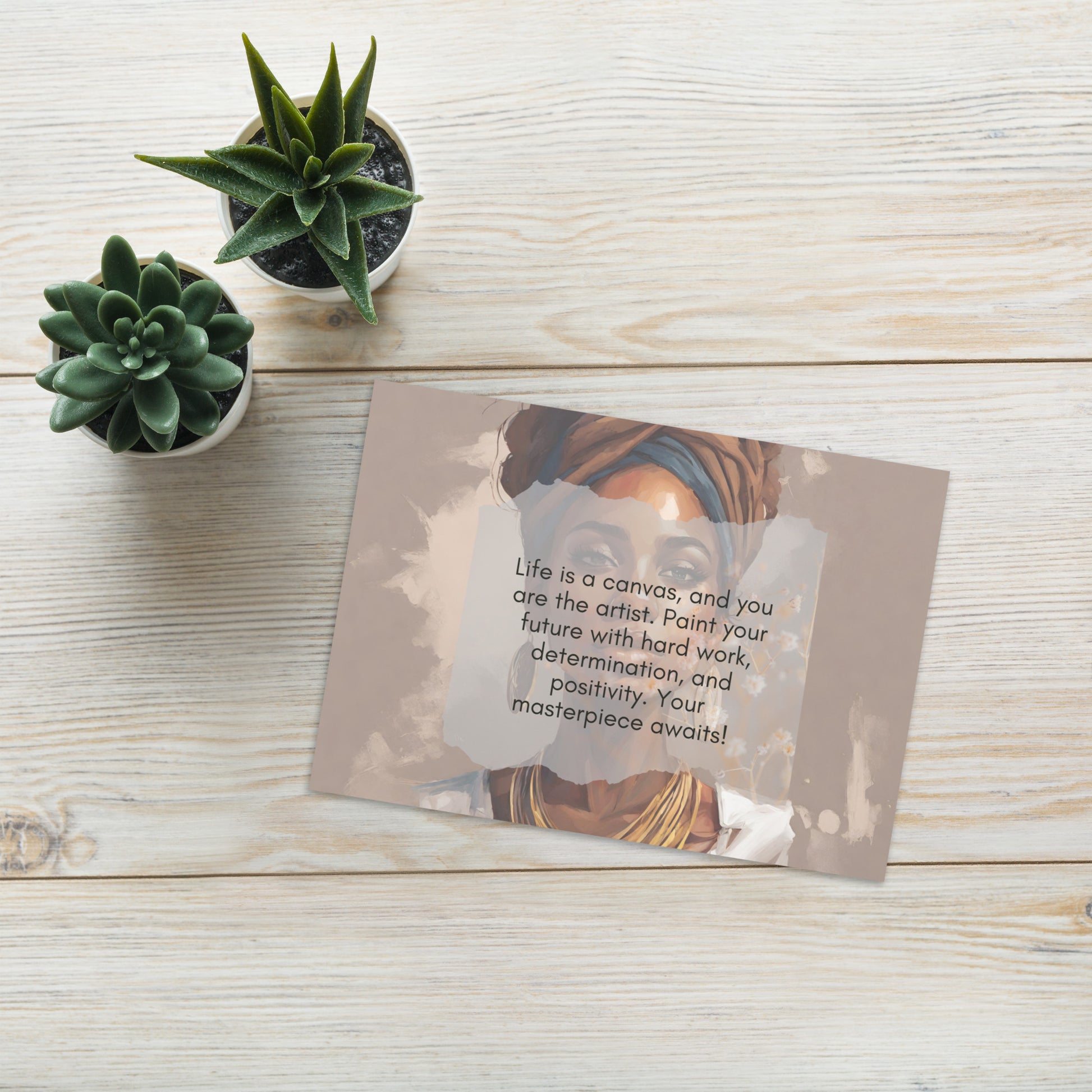 Paint Your Future - Greeting card - The Amazing Tea Company