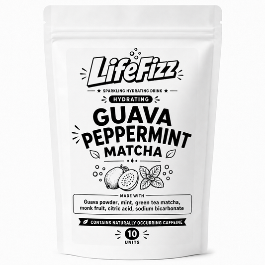 Guava Peppermint Matcha - LifeFizz