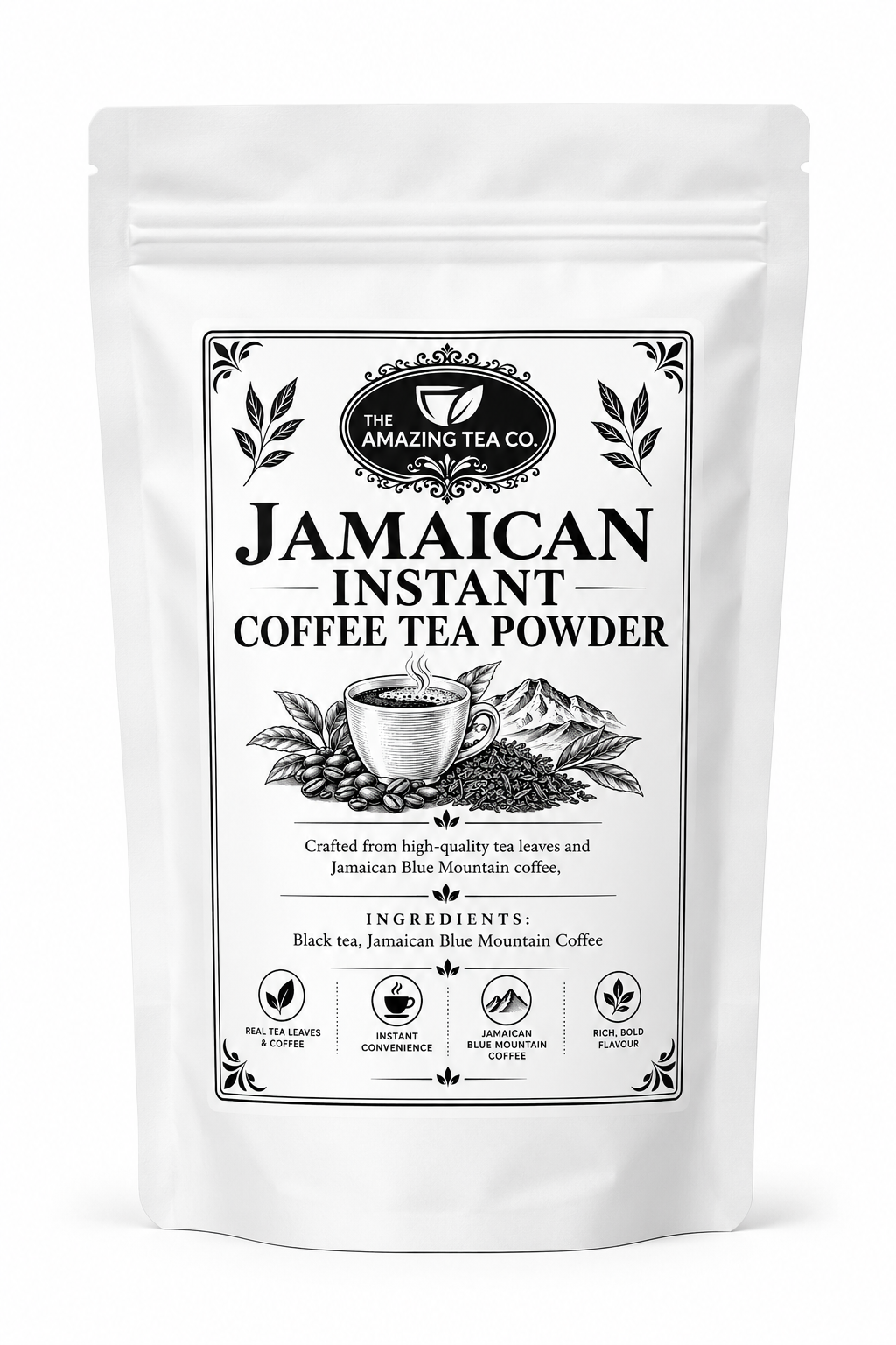 Jamaican Instant Coffee Tea Powder – Premium Coffee Tea Blend
