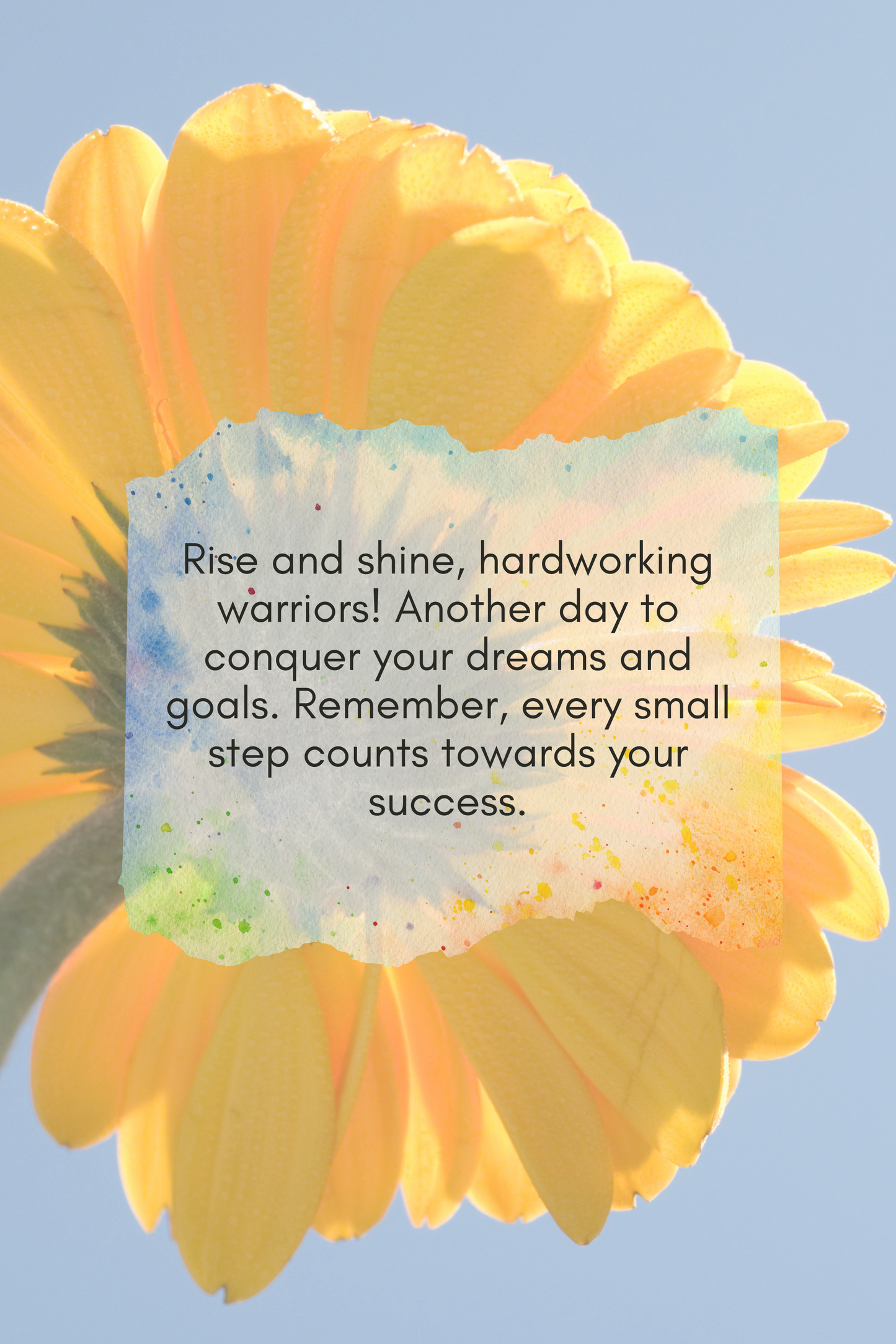 Rise and shine, hardworking warriors! - The Amazing Tea Company
