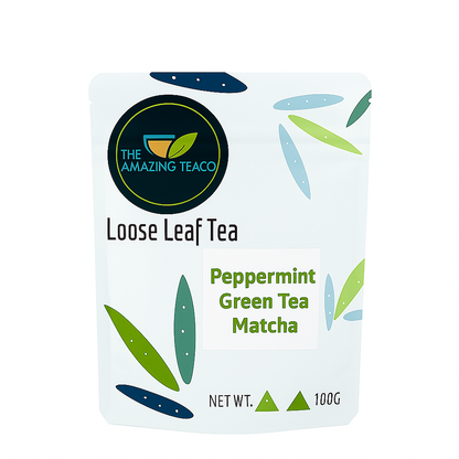 Organic Peppermint Matcha | Green Tea Powder