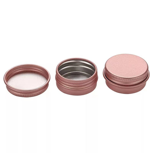 Round Tea Dot Travel Tin - Rose Gold - The Amazing Tea Company