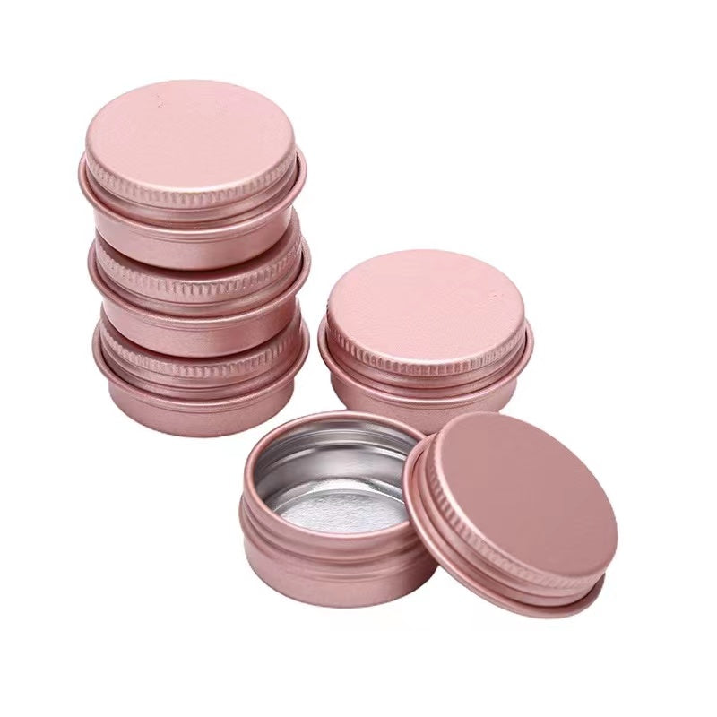 Round Tea Dot Travel Tin - Rose Gold - The Amazing Tea Company