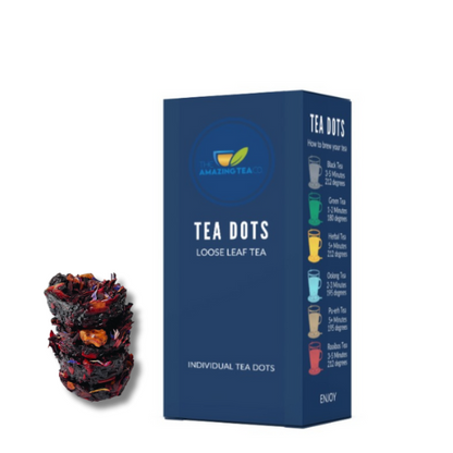 Blueberry Tea Dots - The Amazing Tea Company