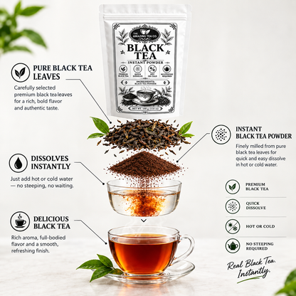 Black Tea Instant Powder – Premium Instant Black Tea